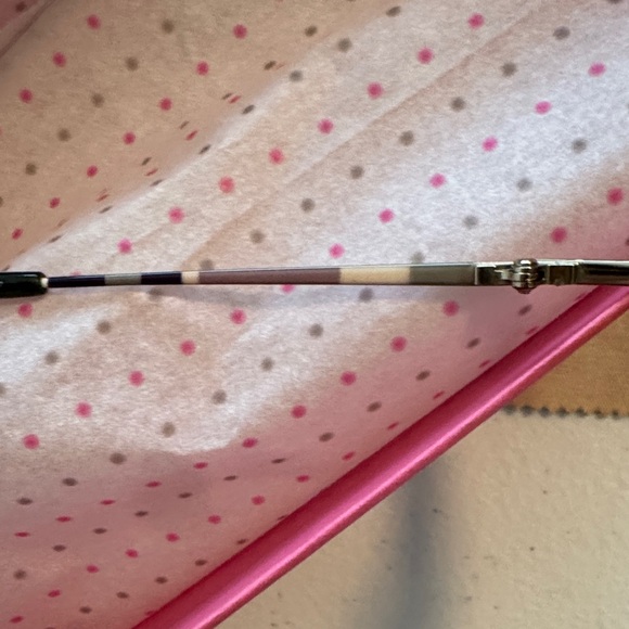 Vintage Kate Spade Aviator Sunglasses with pink leather case and original box - Picture 10 of 12